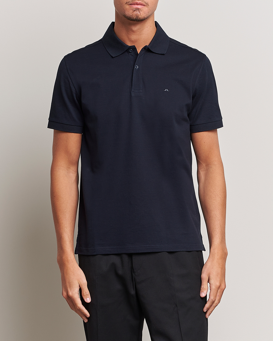 Uomini | Polo | J.Lindeberg | Troy Polo Pique Navy