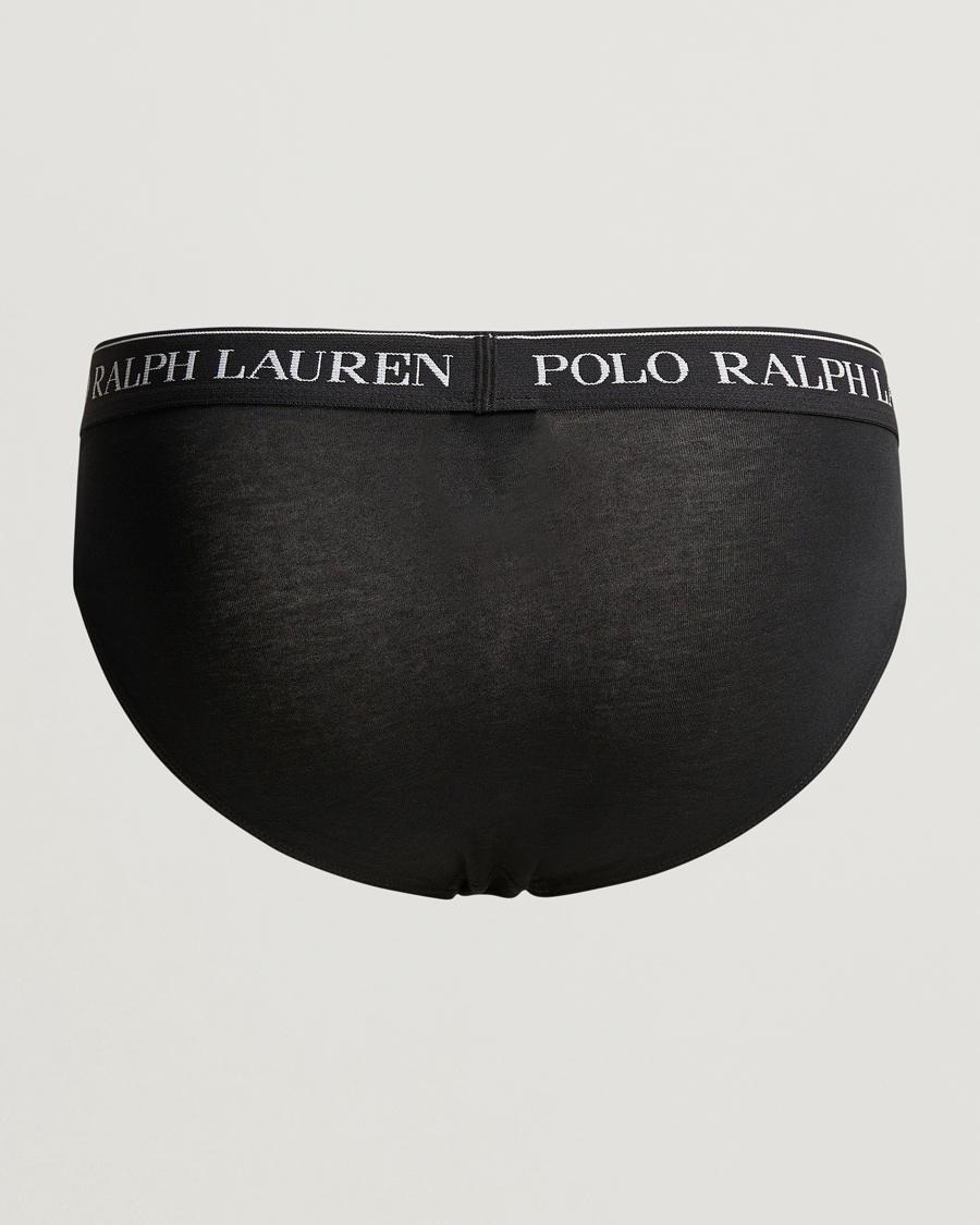 Uomini | Polo Ralph Lauren | Polo Ralph Lauren | 3-Pack Low Rise Brief Black