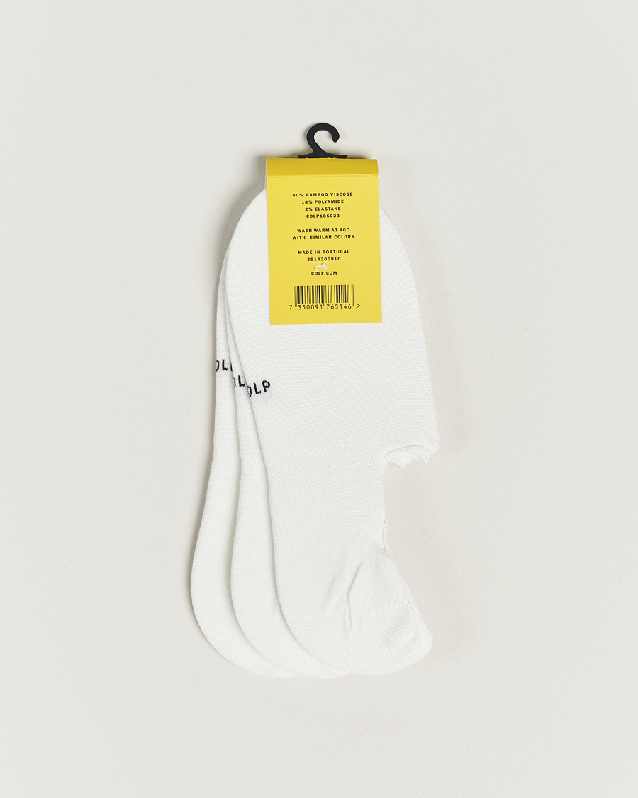 Uomini | Calzini alla caviglia | CDLP | 3-Pack No Show Socks White