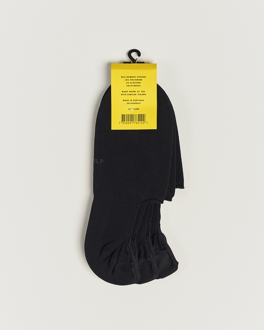 Uomini | New Nordics | CDLP | 3-Pack No Show Socks Black