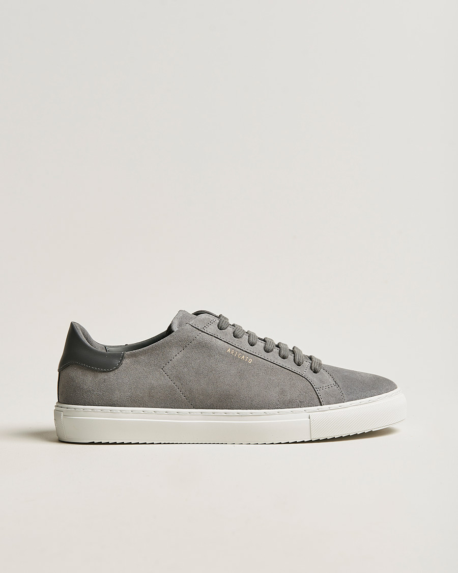 Uomini | Axel Arigato Clean 90 Sneaker Grey Suede | Axel Arigato | Clean 90 Sneaker Grey Suede