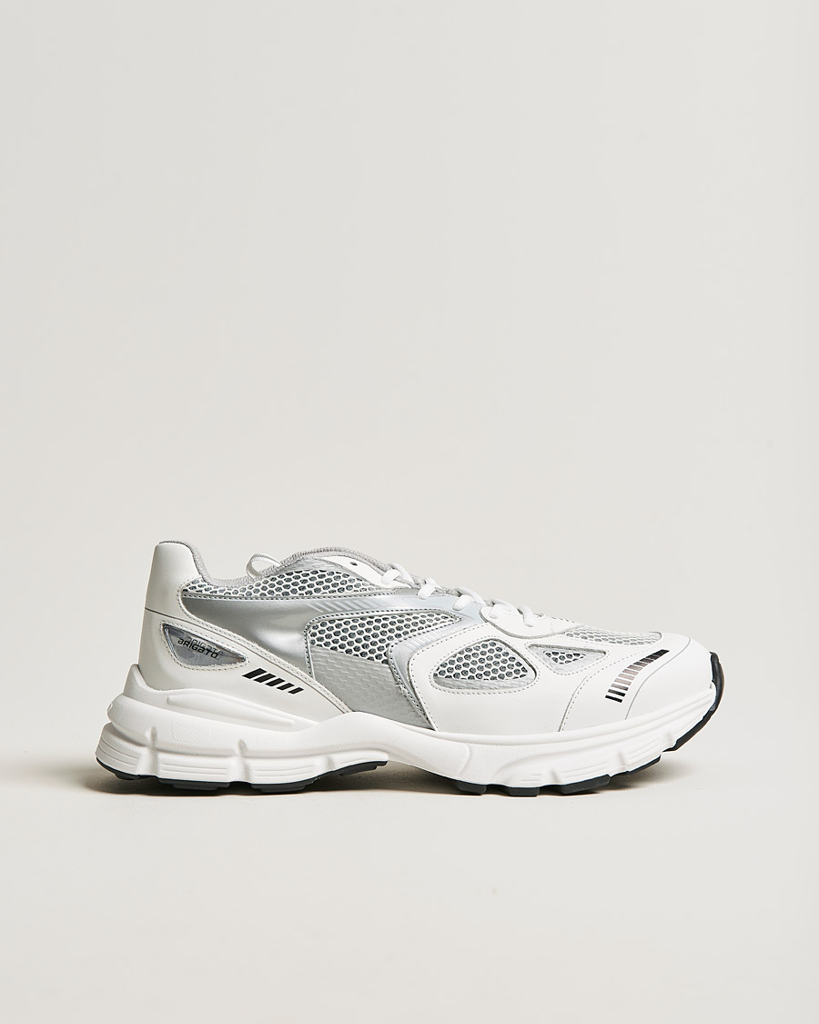 Uomini | Axel Arigato Marathon Sneaker White/Silver | Axel Arigato | Marathon Sneaker White/Silver