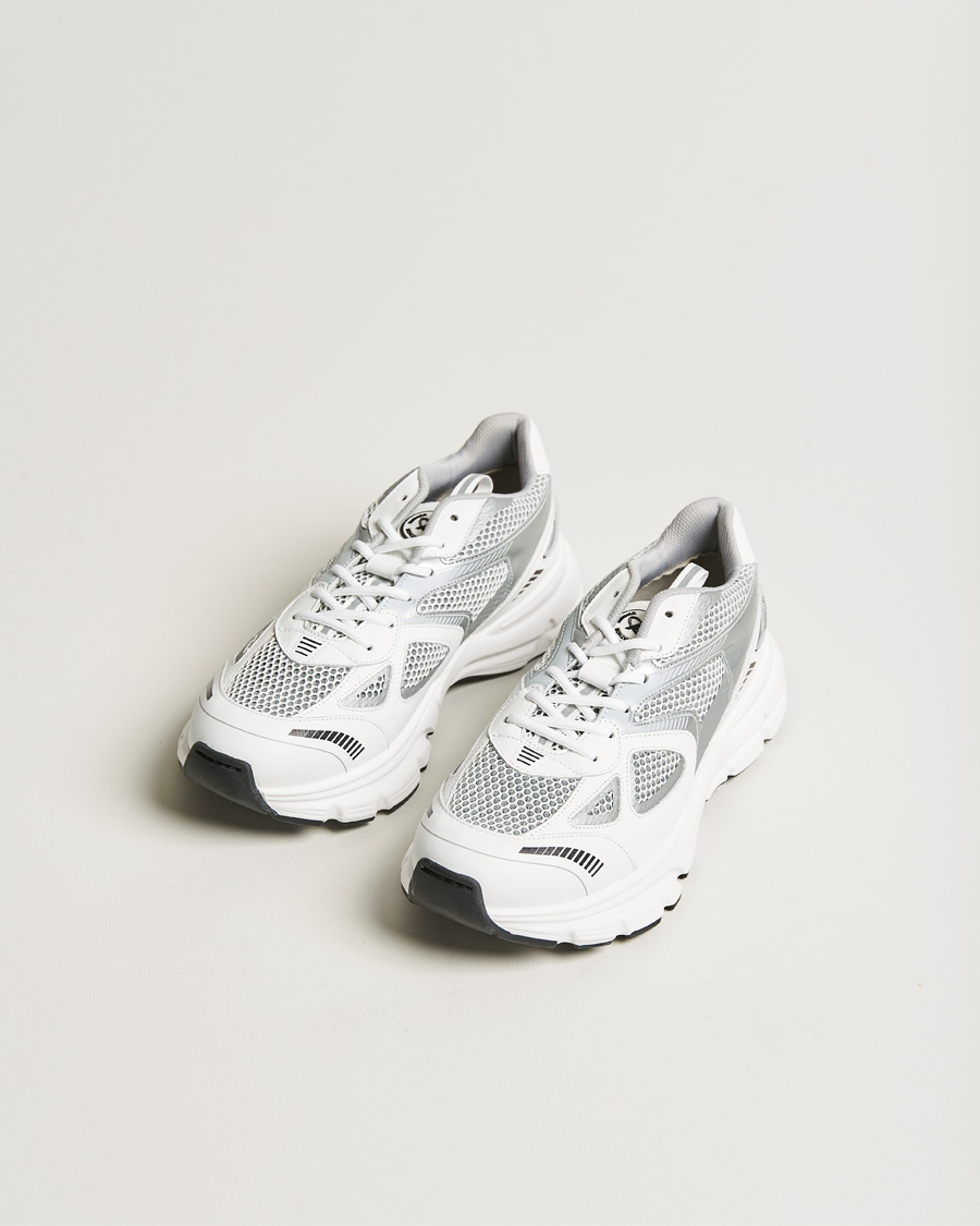 Uomini | Axel Arigato Marathon Sneaker White/Silver | Axel Arigato | Marathon Sneaker White/Silver