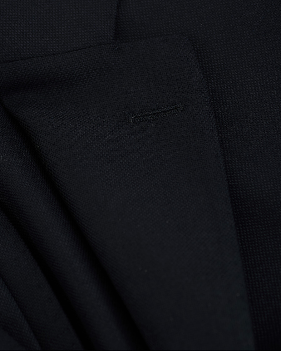 Uomini | Blazers | Boglioli | K Jacket Wool Hopsack Blazer Navy 46