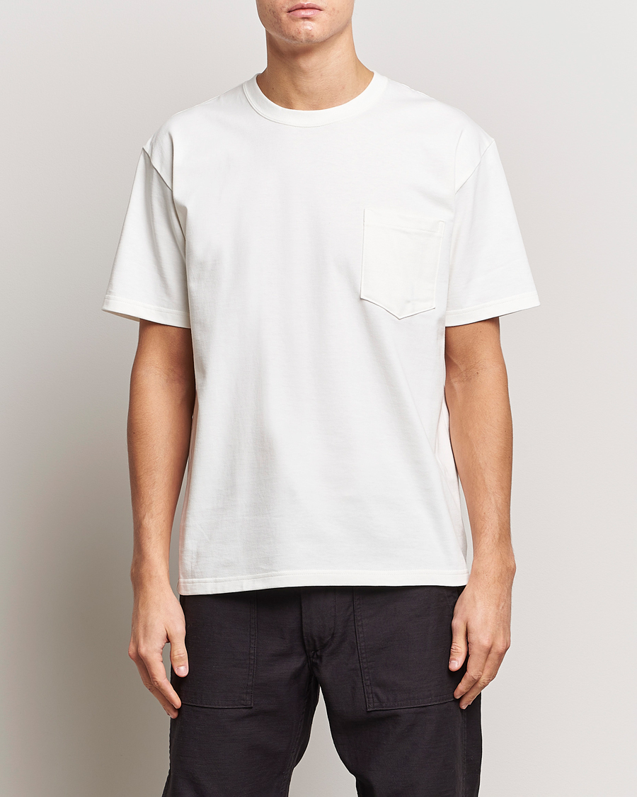 Uomini |  | orSlow | Pocket T-Shirt White