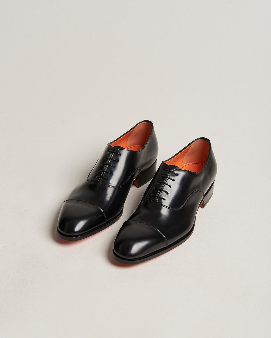 Uomini | Scarpe Oxford | Santoni | Blake Oxford  Black Calf