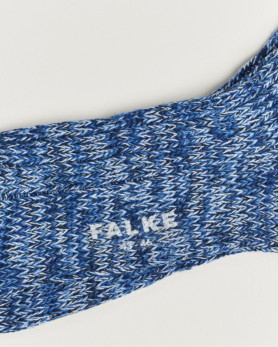 Uomini | Falke | Falke | Brooklyn Cotton Sock Blue