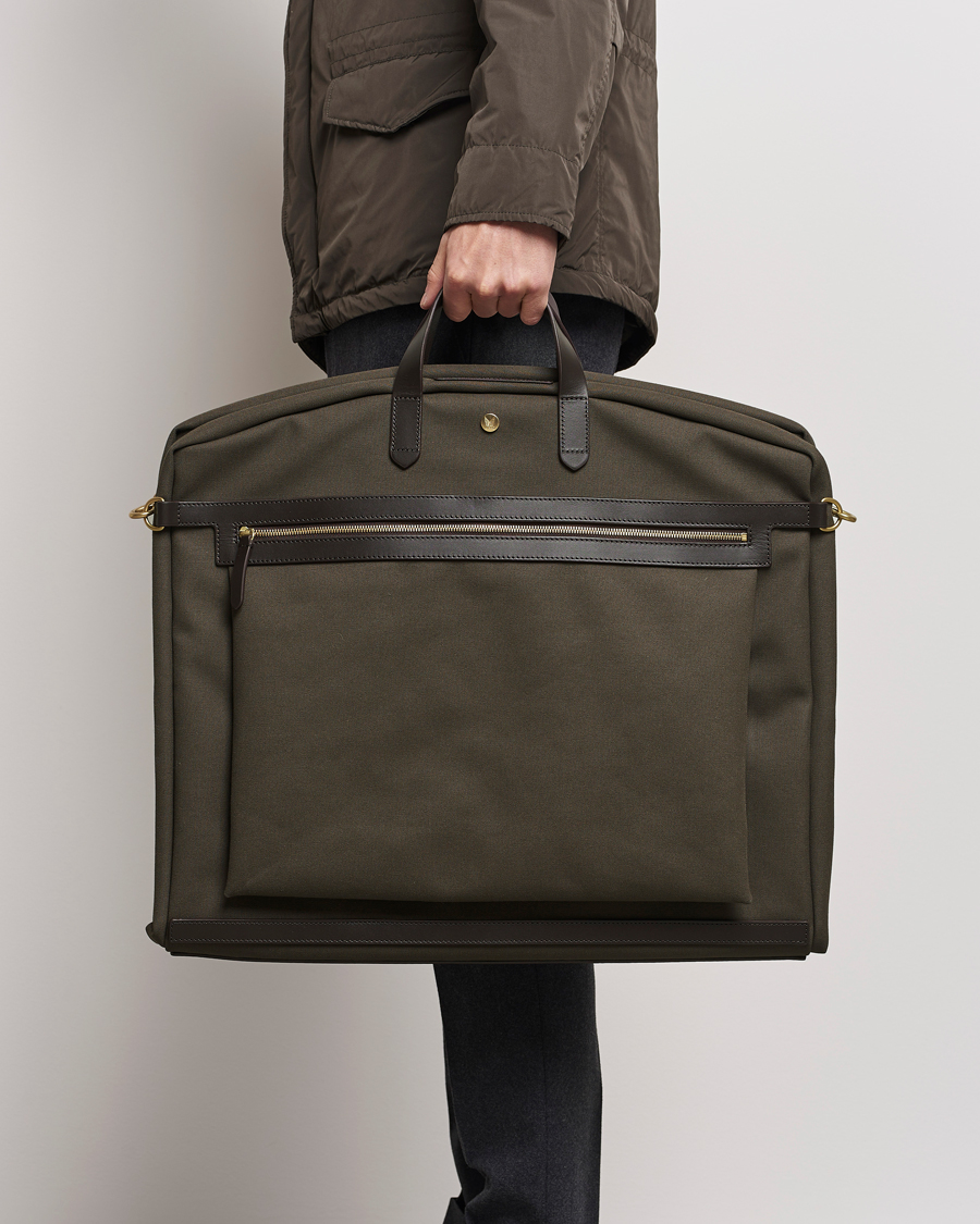 Uomini | Borse | Mismo | M/S Suit Carrier Army/Dark Brown