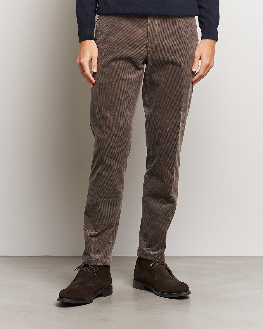 Uomini |  | Oscar Jacobson | Denz Corduroy Trousers Beige