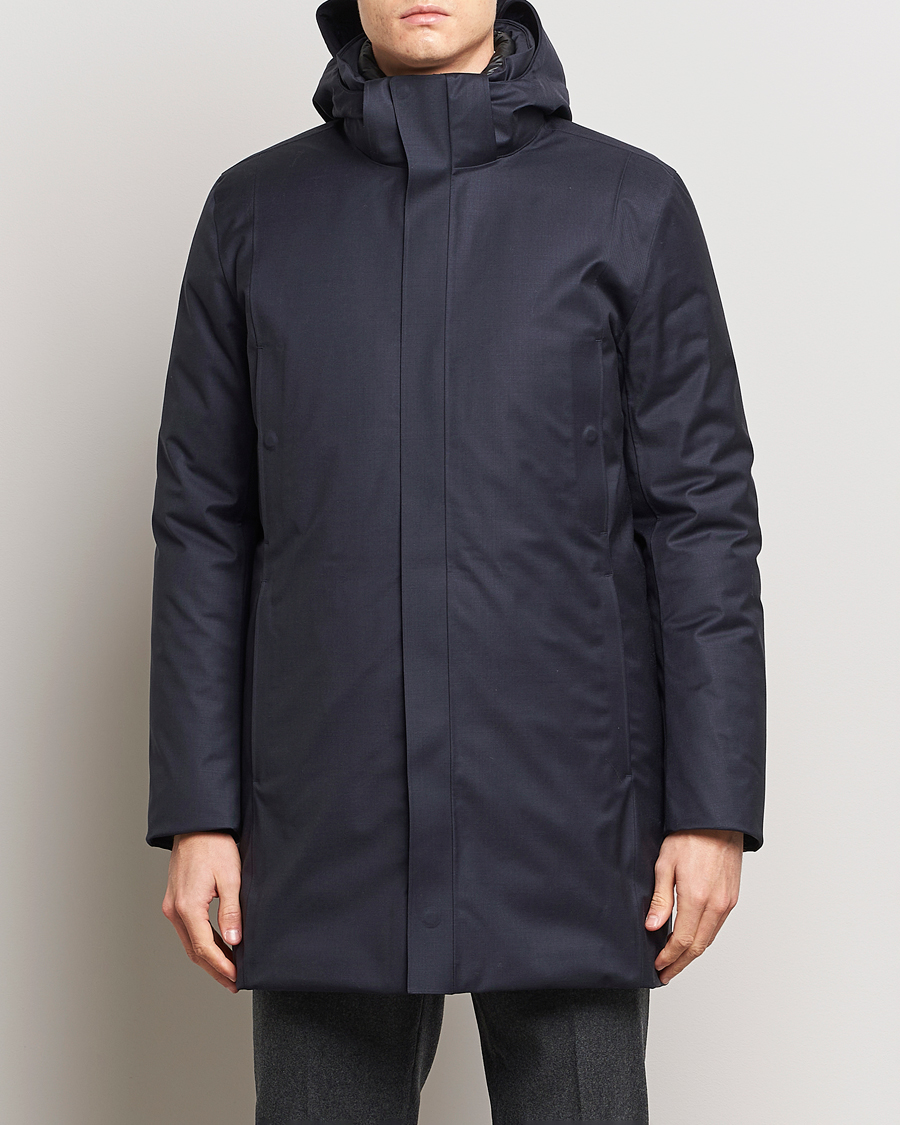 Uomini | Giacche formali | UBR | Redox Parka Savile X Dark Navy Wool