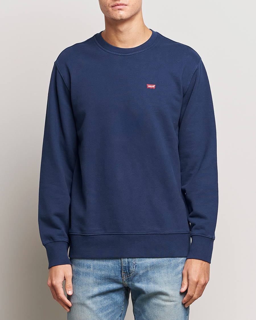 Uomini | Levi's | Levi\'s | Original Crew Neck Sweatshirt Dress Blues