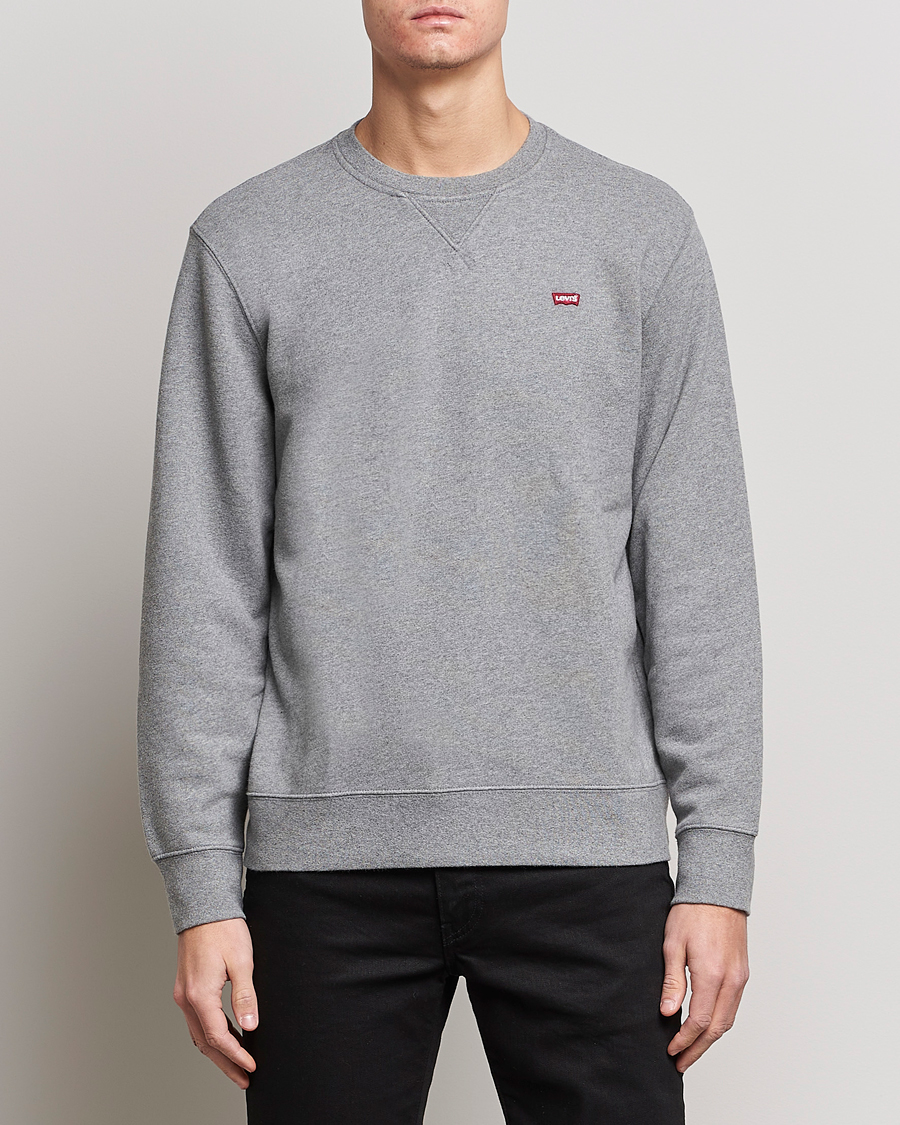 Uomini | American Heritage | Levi\'s | Original Crew Neck Sweatshirt Chisel Grey Heather