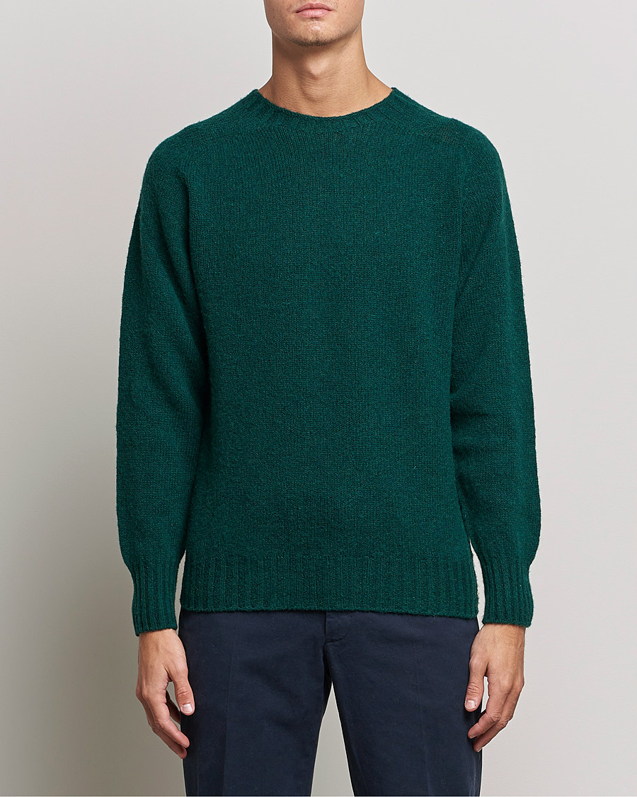 Uomini |  | Howlin\' | Brushed Wool Sweater Forest