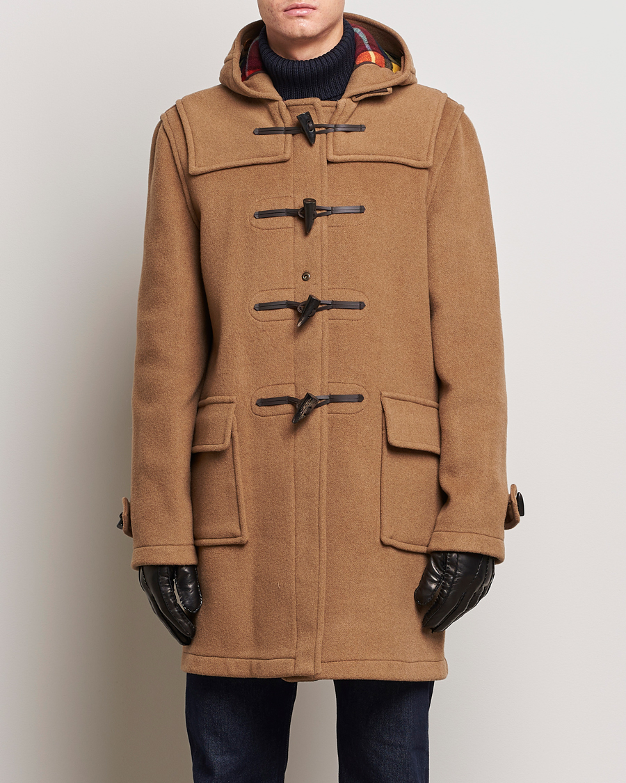 Uomini | Montgomery | Gloverall | Morris Duffle Coat Camel/Buchanan