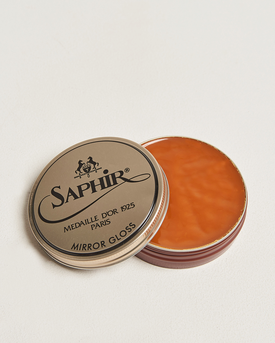 Uomini | Cura delle scarpe | Saphir Medaille d\'Or | Mirror Gloss 75ml Light Brown