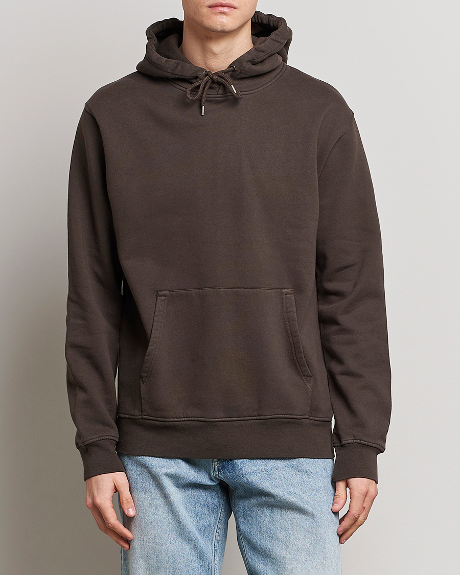 Uomini |  | Colorful Standard | Classic Organic Hood Coffee Brown