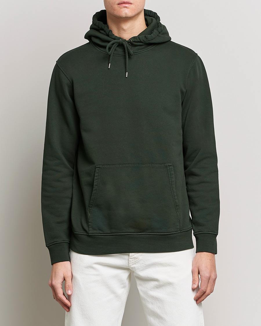 Uomini |  | Colorful Standard | Classic Organic Hood Hunter Green