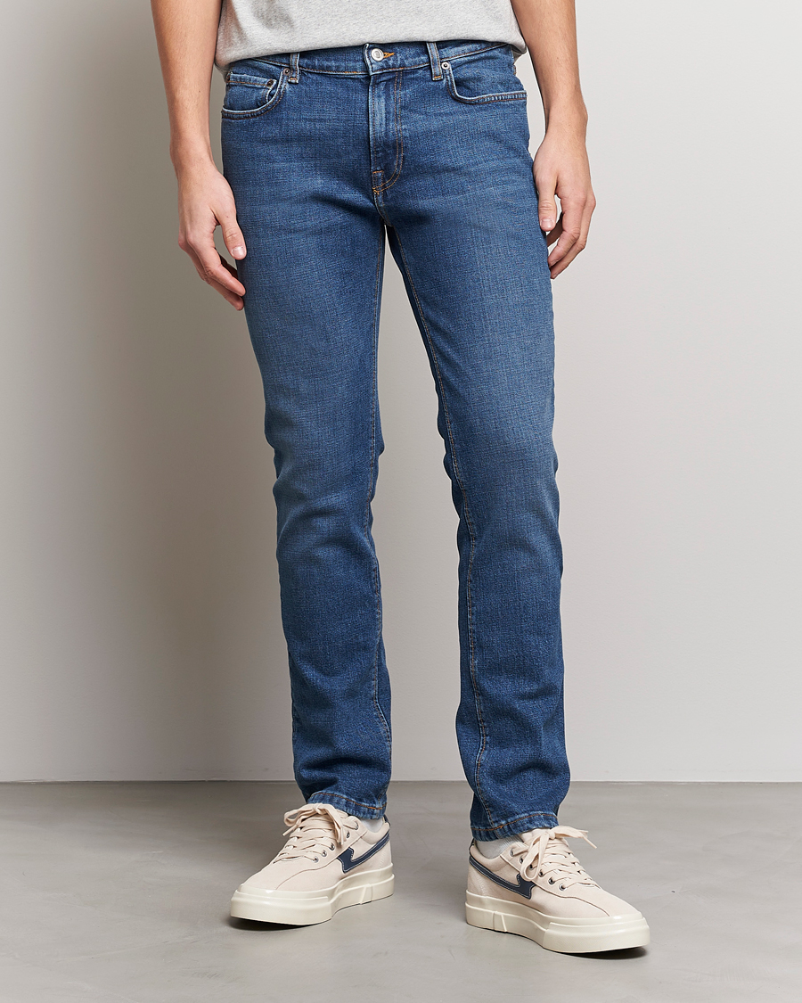 Uomini | New Nordics | Jeanerica | SM001 Slim Jeans Mid Vintage