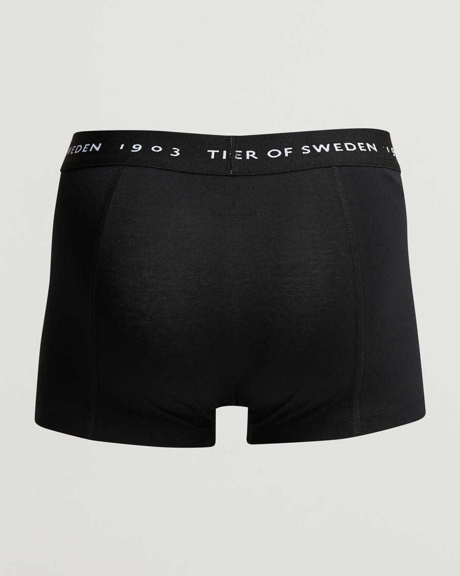 Uomini | Biancheria intima | Tiger of Sweden | Hermod Cotton 3-Pack Boxer Brief Black