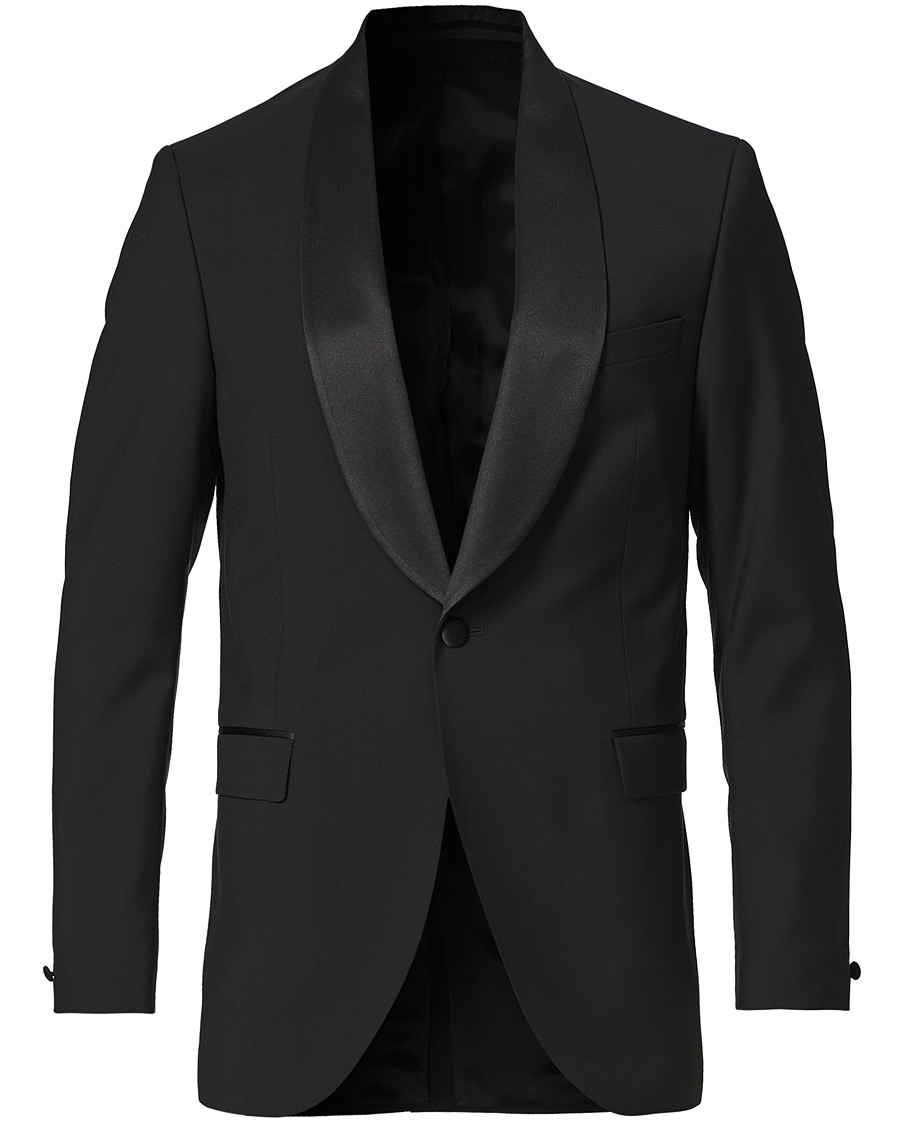 Uomini | Abiti | Tiger of Sweden | Janson Tuxedo Shawl Collar Blazer Black