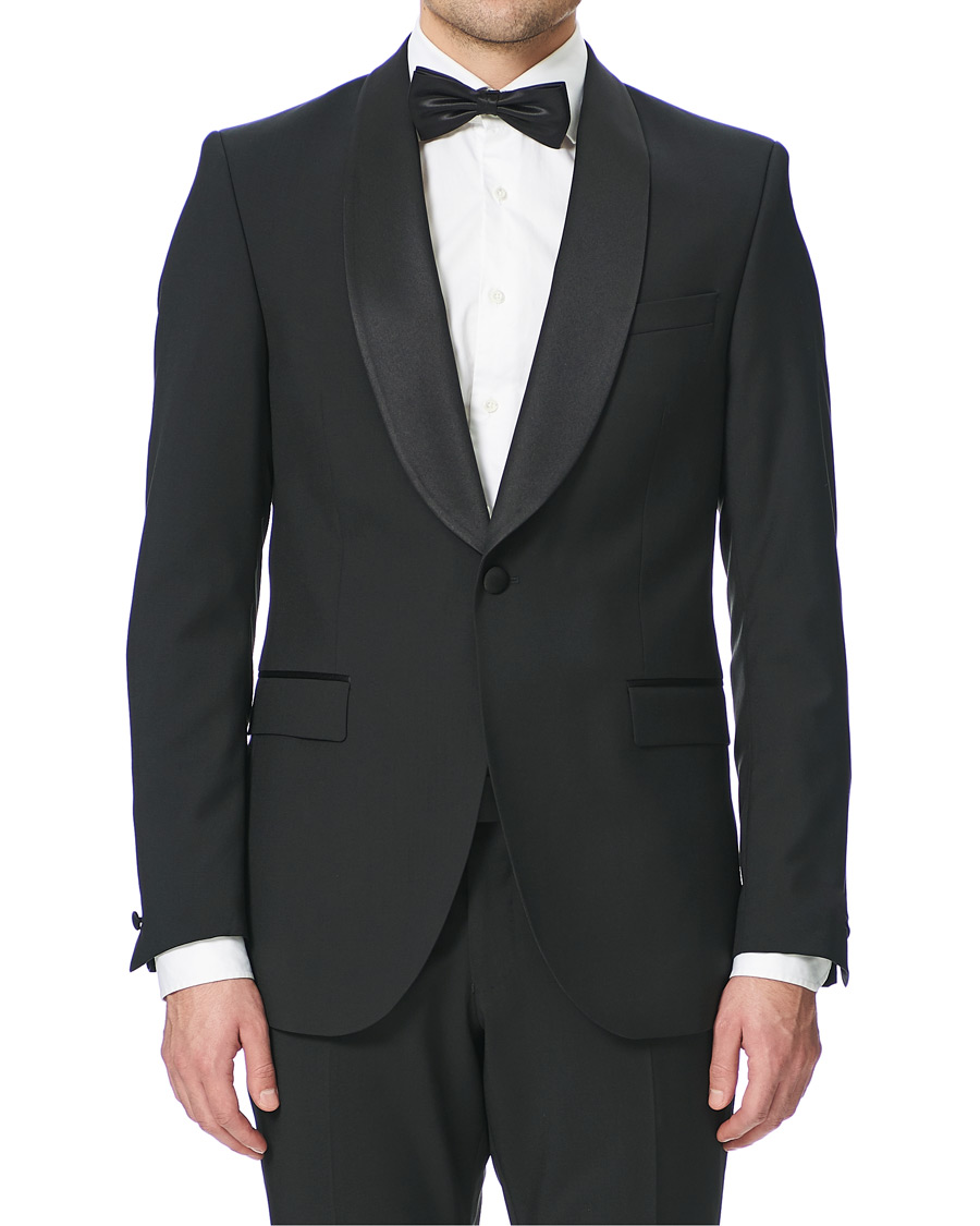 Uomini | Abiti | Tiger of Sweden | Janson Tuxedo Shawl Collar Blazer Black