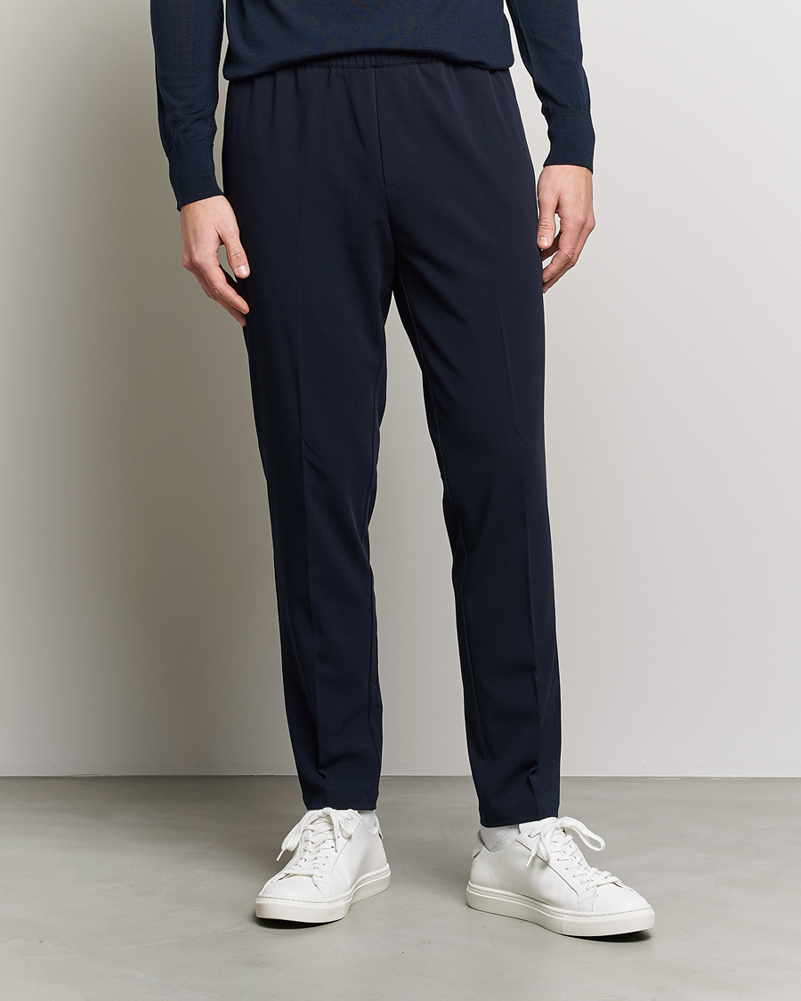 Uomini | Pantaloni | Samsøe Samsøe | Smithy Drawstring Trousers Night Sky