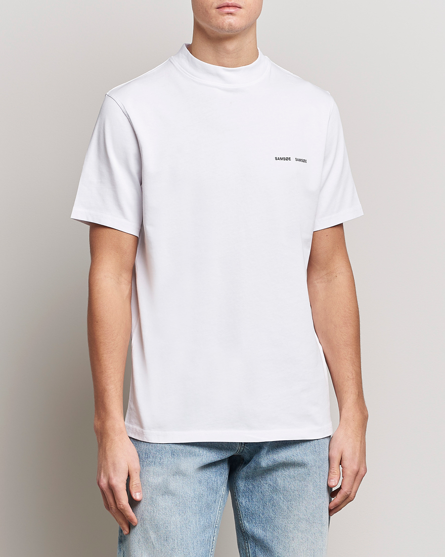 Uomini | Samsøe Samsøe | Samsøe Samsøe | Norsbro Organic Cotton Tee White