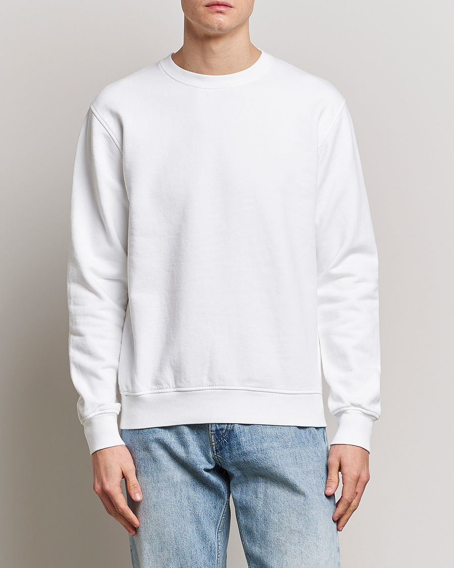 Uomini | Reparti | Colorful Standard | Classic Organic Crew Neck Sweat Optical White