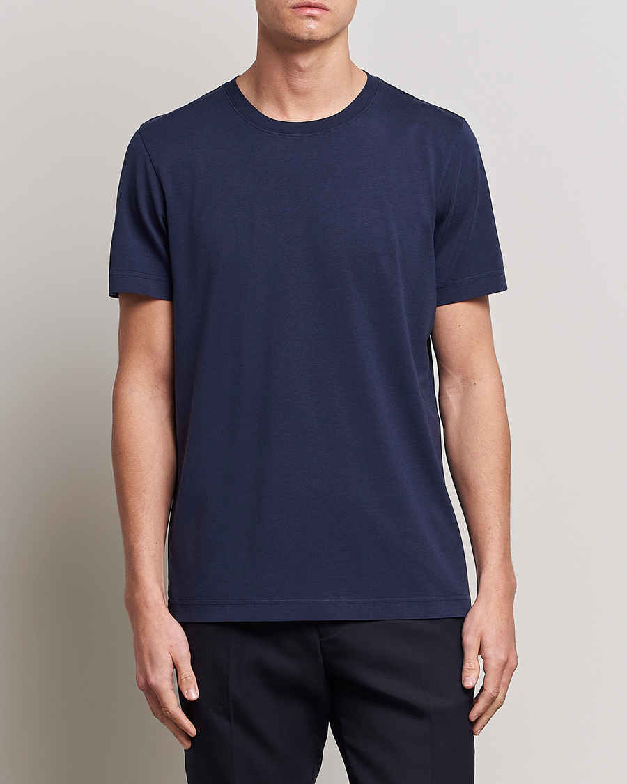 Uomini |  | CDLP | Round Neck Tee Navy Blue