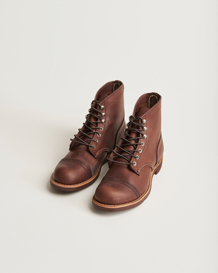 Uomini | Stivali con lacci | Red Wing Shoes | Iron Ranger Boot Amber Harness