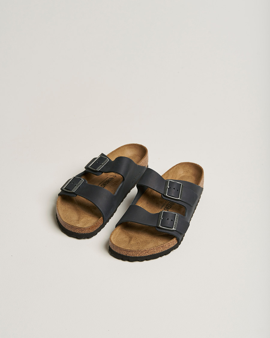 Uomini |  | BIRKENSTOCK | Arizona Classic Footbed Black Olied Leather