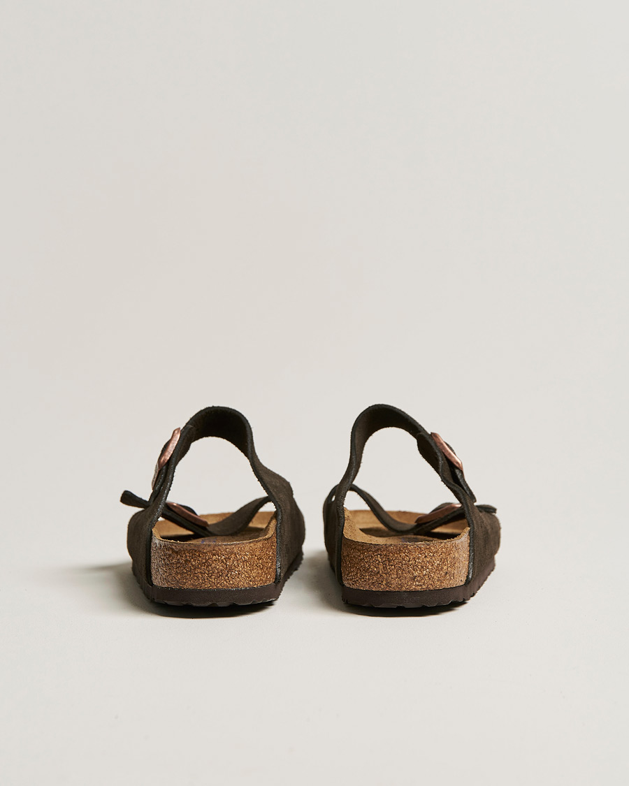 Uomini | Sandali & Diapositive | BIRKENSTOCK | Arizona Soft Footbed Mocha Suede