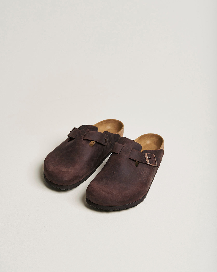 Uomini | Sandali & Diapositive | BIRKENSTOCK | Boston Classic Footbed Habana Oiled Leather