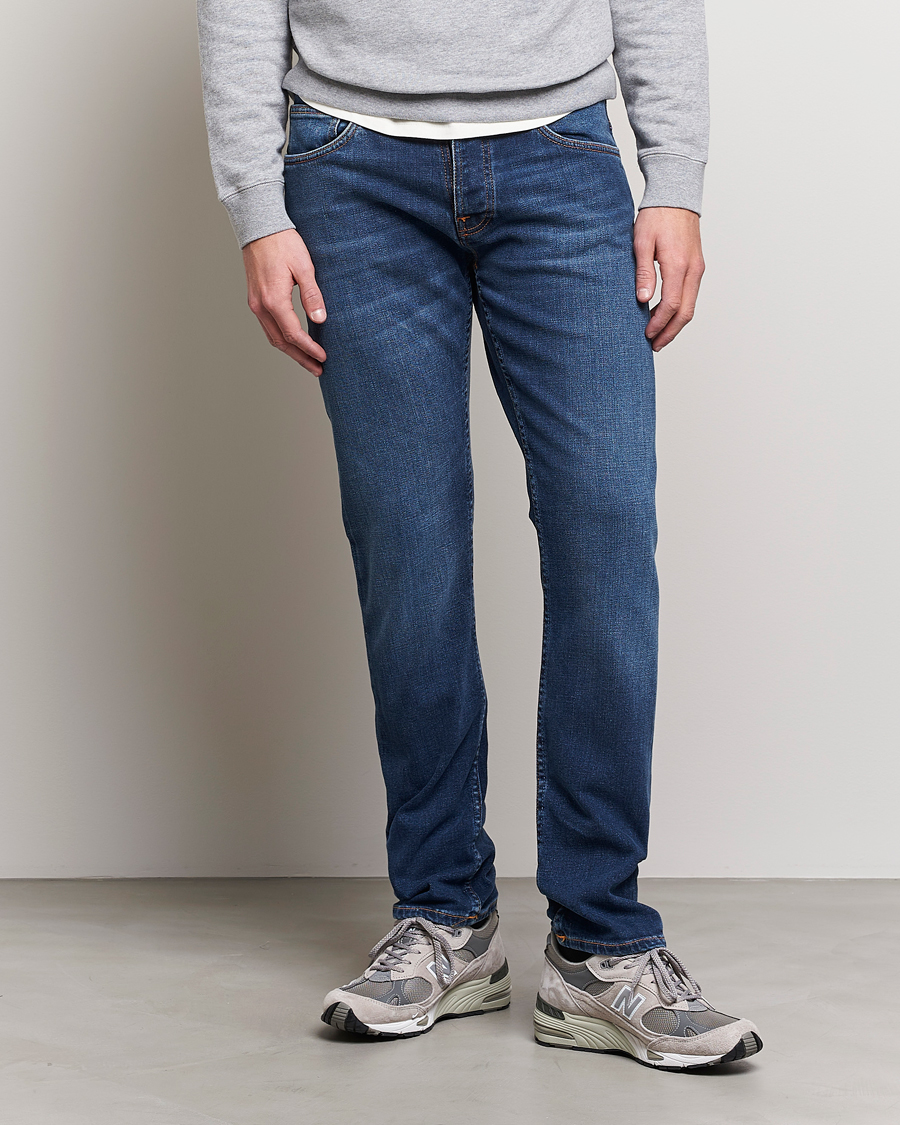 Uomini | Slim fit | Nudie Jeans | Grim Tim Jeans Indigo Myth