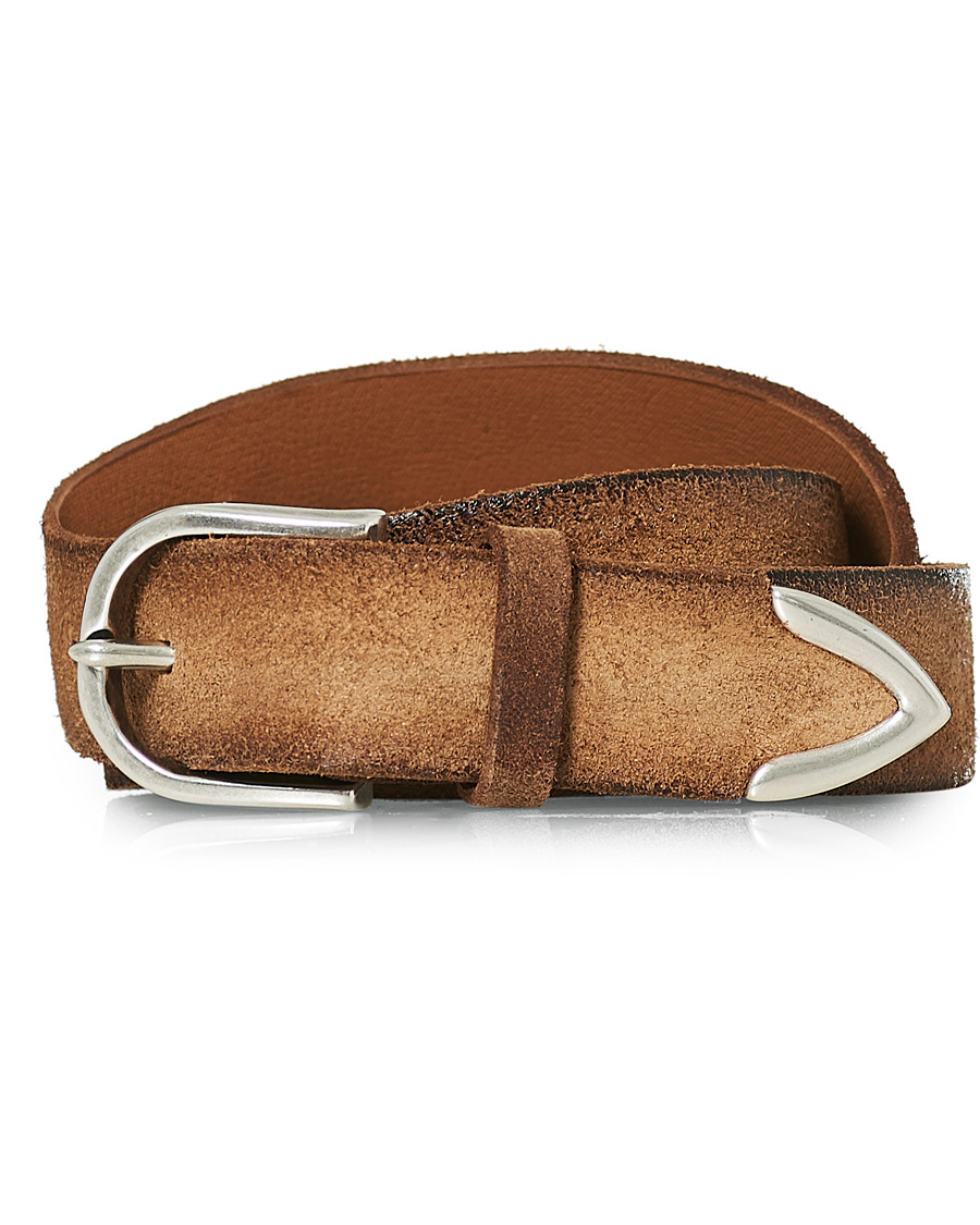 Uomini | Orciani Handmade Suede Belt 3 cm Sabbia | Orciani | Handmade Suede Belt 3 cm Sabbia