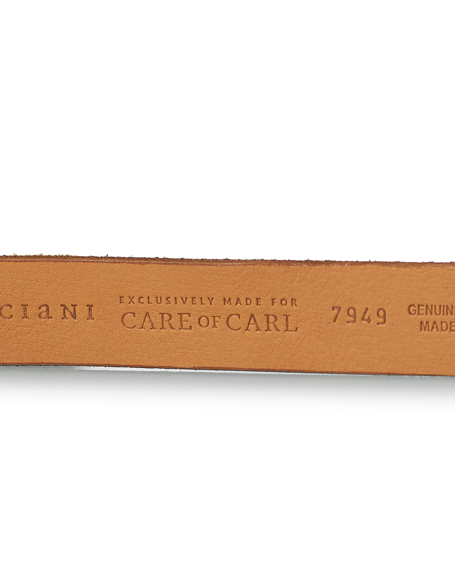 Uomini | Orciani Handmade Suede Belt 3 cm Sabbia | Orciani | Handmade Suede Belt 3 cm Sabbia