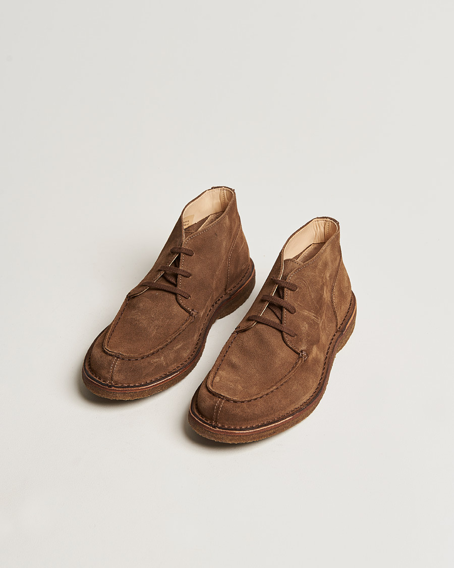 Uomini | Stivali da deserto | Astorflex | Dukeflex Chukka Boot Dark Khaki Suede