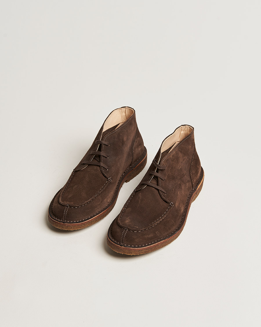 Uomini | Astorflex | Astorflex | Dukeflex Chukka Boot Dark Brown Suede