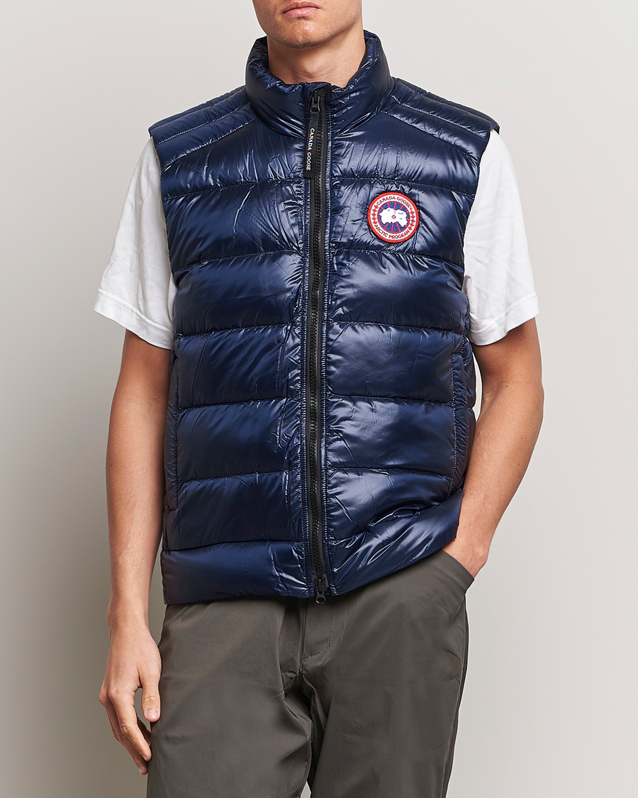 Uomini | Outdoor | Canada Goose | Crofton Vest Atlantic Navy