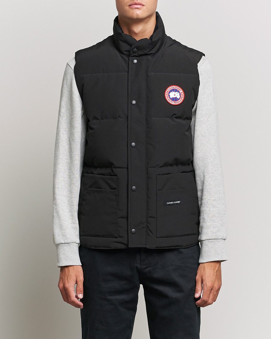 Uomini | Giubbotti in piuma | Canada Goose | Freestyle Vest Black