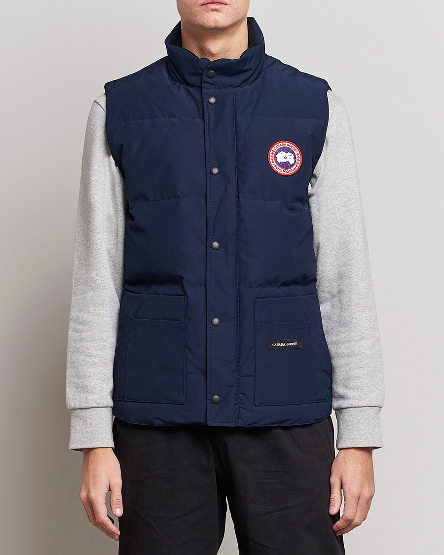 Uomini |  | Canada Goose | Freestyle Vest Atlantic Navy