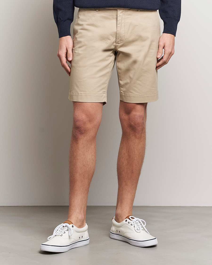 Uomini |  | Polo Ralph Lauren | Tailored Slim Fit Shorts Khaki