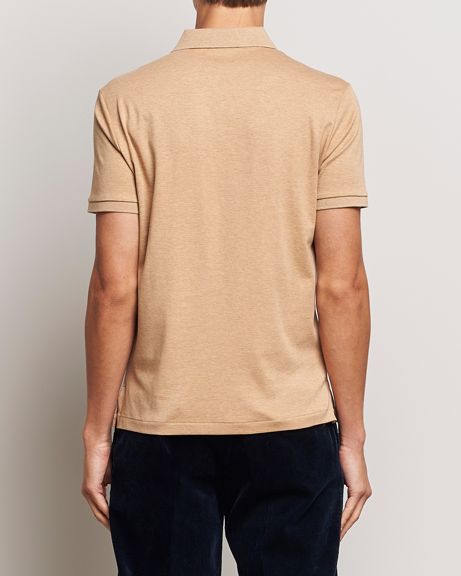 Uomini | Polo | Polo Ralph Lauren | Luxury Pima Cotton Polo Classic Camel Heather