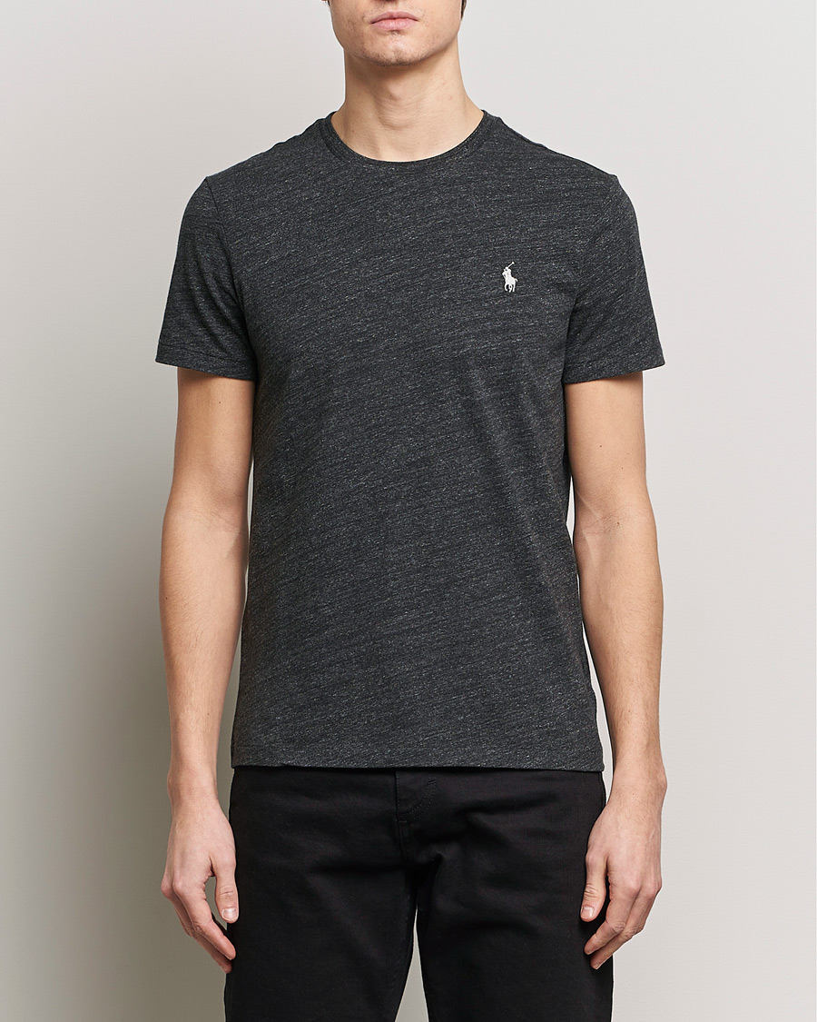 Uomini |  | Polo Ralph Lauren | Crew Neck T-Shirt Black Marl Heather