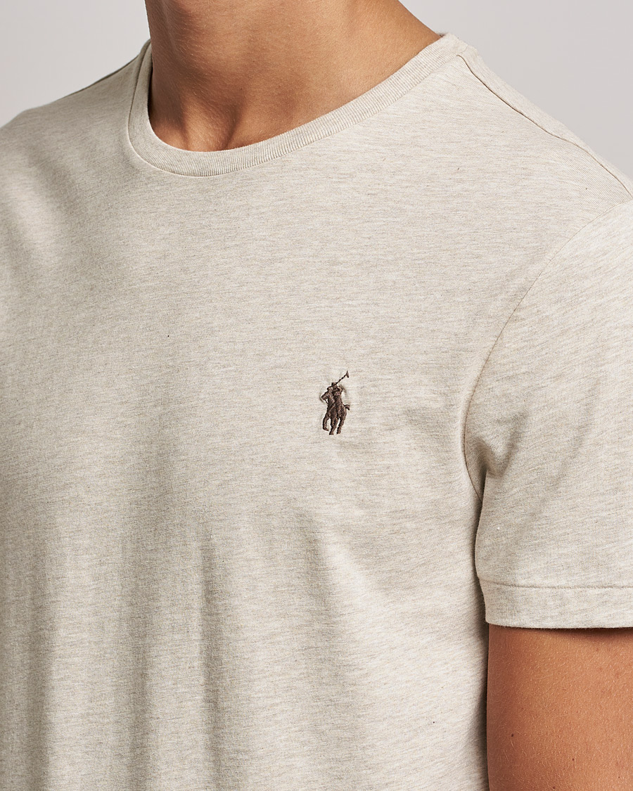 Uomini | T-shirt | Polo Ralph Lauren | Custom Slim Fit Polo Expedition Dune Heather
