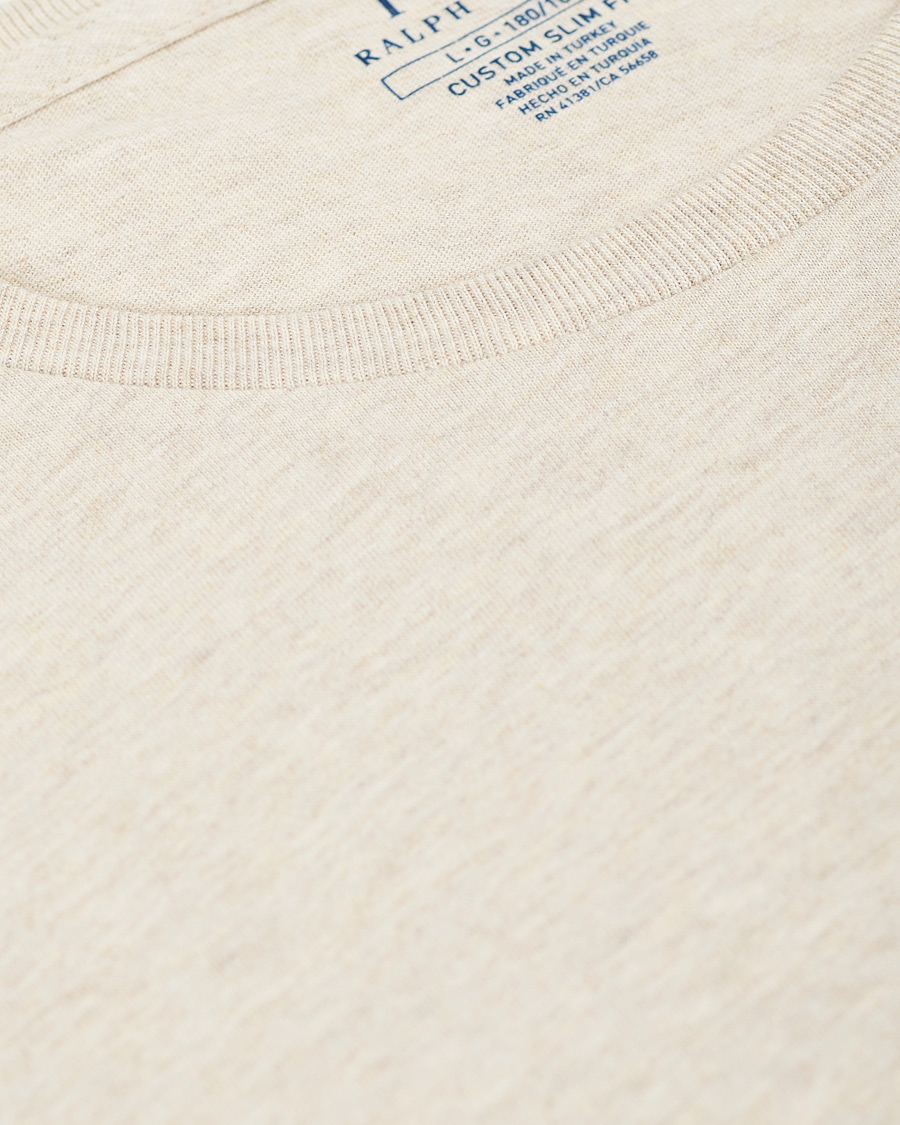 Uomini | T-shirt | Polo Ralph Lauren | Custom Slim Fit Polo Expedition Dune Heather