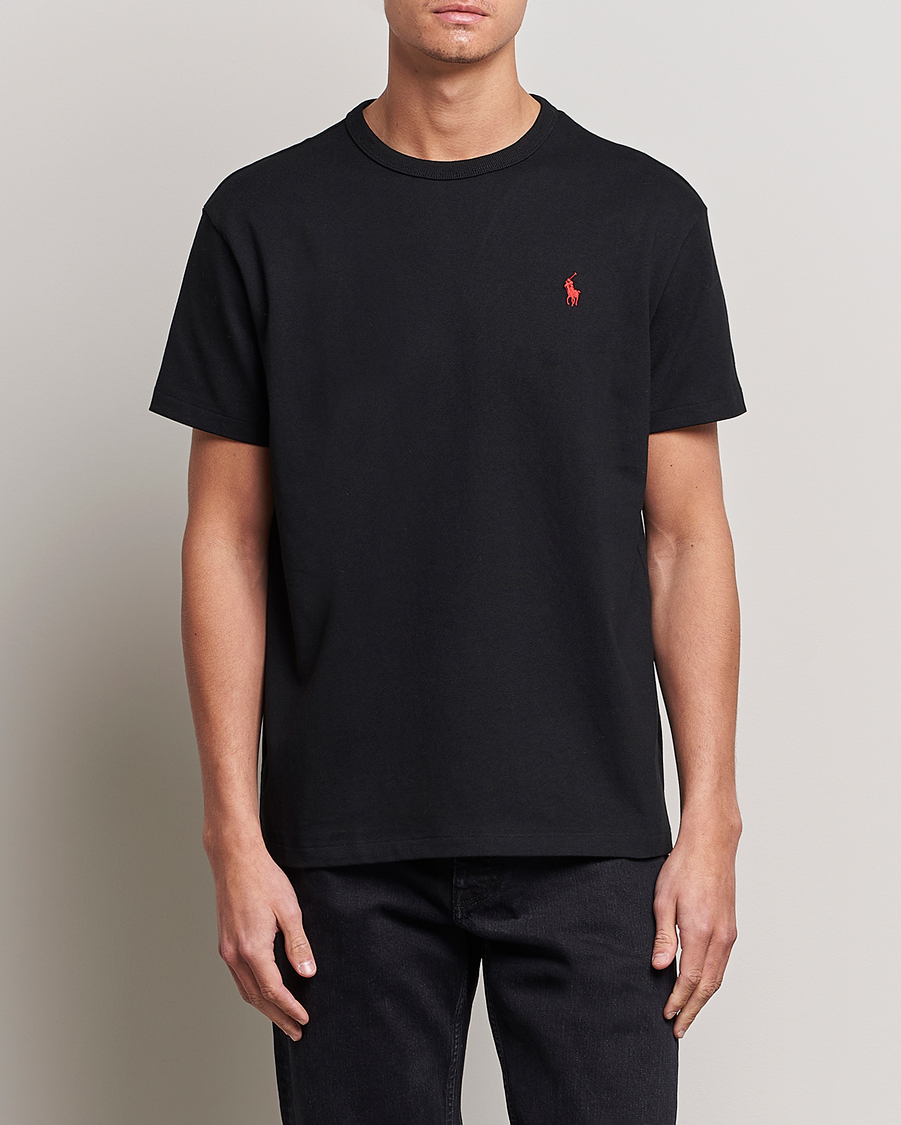 Uomini |  | Polo Ralph Lauren | Heavyweight Crew Neck T-Shirt Black