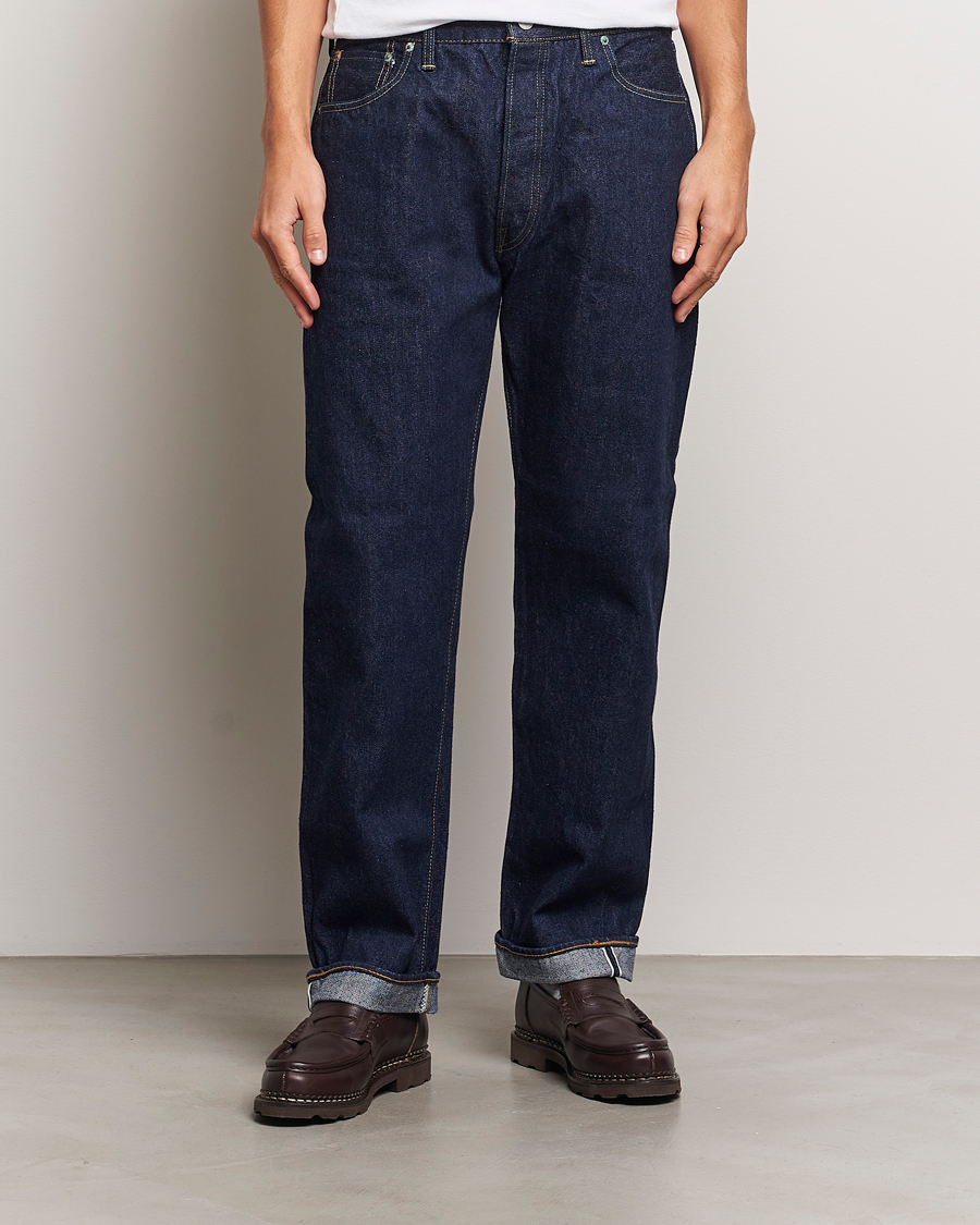 Uomini |  | orSlow | Straight Fit 105 Selvedge Jeans One Wash