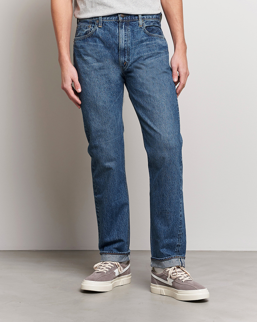 Uomini | Straight leg | orSlow | Tapered Fit 107 Selvedge Jeans 2 Year Wash