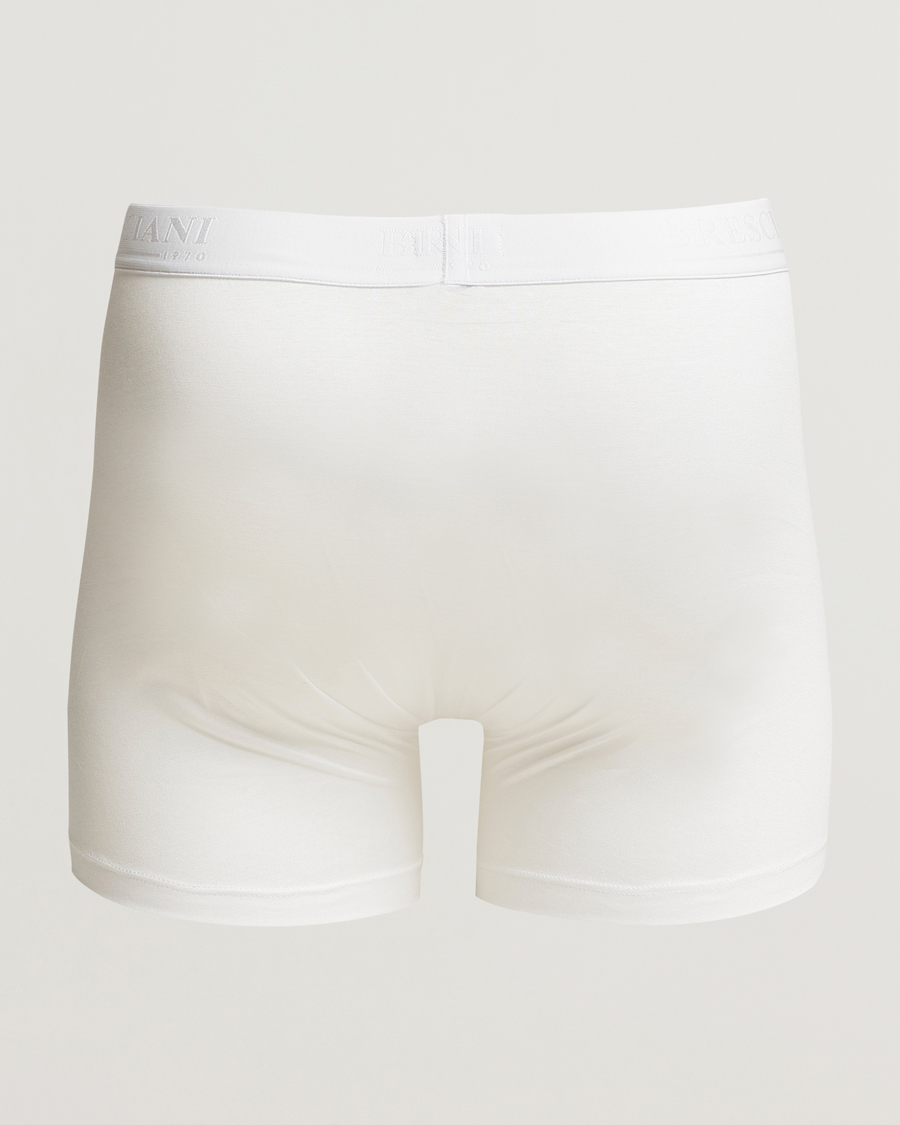 Uomini | Italian Department | Bresciani | Cotton Boxer Trunk White